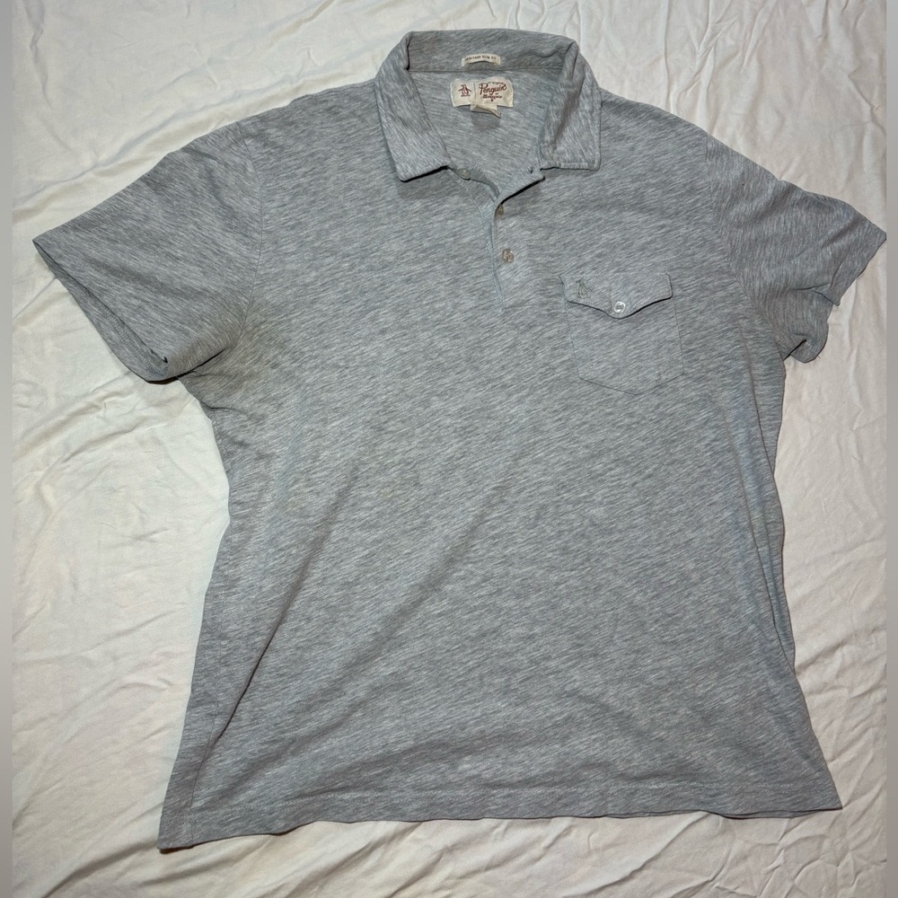 Men’s Penguin grey shirt